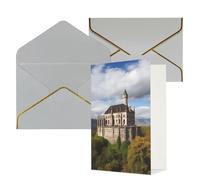DWVTFSM Biglietto di ringraziamento con buste, biglietti di auguri per tutte le occasioni, buon compleanno, matrimonio, pensiero, monumenti storici dell'Armenia, biglietti vuoti da 10 x 15 cm