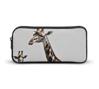 DWVTFSM Griaffe - Astuccio portapenne grande capacità, grazioso astuccio per trucchi, per donne e uomini