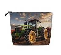 Dwvtfsm Pezzi di ricambio Per Macchine Agricole Trucco Borsa Per Le Donne, Impermeabile Lino Viaggio Cosmetico Organizzatore Leggero Cerniera Viaggio Toiletry Bag Organizer Trucco Pennelli Sacchetto