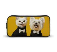 DWVTFSM Portamatite con maglione nero, grande capacità, astuccio per matite e cosmetici, per donne e uomini