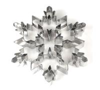 Dww-Set de 3 coppe di biscotti flocon de neige per biscotti, panini e torte