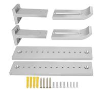 dwxnauixl Supporto da parete per auto da arrampicata RC per modelli in Per scala 1/18, 1/16, /10, /8 e /5, lavorato con precisione CNC e con alcune competenze pratiche di base. 3, Argento