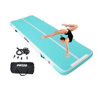 Dwzdd Ginnastica Air Matte Track, 3 m/4 m/5 m/6 m Tappetino di Ginnastica per Bambini, Tappetino di Ginnastica Gonfiabile Tumble Track per Casa/Palestra/Allenamento/Cheerleading/Wasse