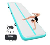 Dwzdd Ginnastica Air Matte Track, 3 m/4 m/5 m/6 m Tappetino di Ginnastica per Bambini, Tappetino di Ginnastica Gonfiabile Tumble Track per Casa/Palestra/Allenamento/Cheerleading/Wasse
