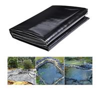 DWZL Fodera Stagno Dell'HDPE, Membrana Stagno Giardino Telone Stagno Che Nuota Stagno Film Sigillamento Sottostrato per Gli Stagni dei Pesci Fontane Giardino dell'Acqua Cascata(Size:5 * 5m,Color:20S)