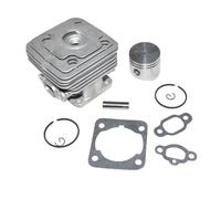 DWZSRJLW Kit Cilindro pistone Adatto for O-eo-Mac BC350 BC380 37 370 38 380 381 OM36 8370 8371 DS3500 DS3800 37 38 3700 3800 Parti di Ricambio
