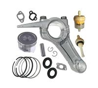 DWZSRJLW Kit Guarnizione Biella pistone Anello for Motore GX200 13200-ZE1-010 Ricambio Tosaerba Attrezzi da Giardino Accessori Pezzi di Ricambio per Tosaerba