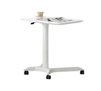 DWZXL Moderno e Semplice Il piano del tavolo da studio con sollevamento pneumatico regolabile in altezza può essere ribaltato e inclinato. Scrivania mobile for computer Scrivania per Computer(White)