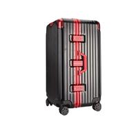 DWZXL Valigia Elegante valigia trolley con telaio in alluminio di grande capacità, scatola extra large, casella for la verifica della password, scatola da 28 pollici Valigie(G)