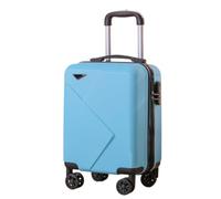 DWZXL Valigia Mini valigia trolley for bambini for studentesse Scatola leggera for codici d'imbarco piccola for studenti maschi Valigie(Blue)
