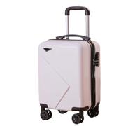 DWZXL Valigia Mini valigia trolley for bambini for studentesse Scatola leggera for codici d'imbarco piccola for studenti maschi Valigie(White)