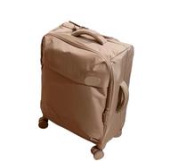 DWZXL Valigia Nuovo bagaglio da imbarco in tessuto Oxford Trolley portabagagli ultraleggero Soft Box Silenzioso bagaglio con ruota universale Valigie(Brown,B)