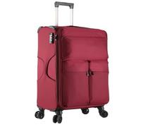 DWZXL Valigia Valigia In Tessuto Oxford Ultraleggera Valigia Da 28 Pollici Valigia Da Imbarco Piccola Valigia Trolley Da 20 Pollici Con Password 24 Valigie(Red,20in)