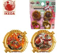 DX Sentai Ring set GoGoFive & ToQger Bandai No.1 Sentai Gozyuger Power Ranger