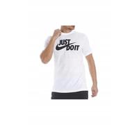 dx1989-100 T-shirt Nike "Just Do It" da uomo bianca cotone tempo libero M