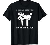 dx45EETY Best! Funny Martial Arts - Kick in Range Tee Size S-3XL