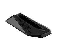 DXC® Supporto anteriore per cyclette, bicicletta, accessori per allenamento a rulli, supporto per ruota anteriore, accessori per ciclismo indoor, supporto per ruote anteriore, nero