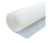 Dxcaicc Guarnizioni in Gomma Siliconica Bianca, Spessore 1mm, Lastra in Gel di Silice, Piastre A Spessore Uniforme, Tappetini Artigianali per Tavolo,400mmx400mm