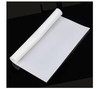 Dxcaicc Piastra di Gomma Siliconica Bianco Spessore 2,5mm Resistente Tavola Solida Piastra Piana Resistenza alla Flessione E All'invecchiamento Tappetini da Lavoro,100cmx120cm