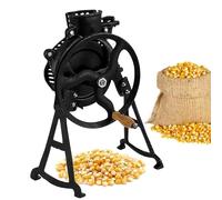 Dxcaicc Sgranatrice di Mais, sgranatrice di Mais a manovella con Manico in Legno in ghisa, trebbiatrice Manuale per Attrezzi Domestici agricoli (Solo per Mais Secco)