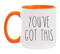 Dxcvbrds Tazza da caffè con scritta "You've Got This Accent", regalo di compleanno, regalo per Natale, compleanno, famiglia, buon Natale, festa della mamma, festa del papà, arancione, 325 ml