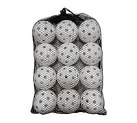 DXEHSEUY 12 palline da pickleball da 74 mm, accessori standard per esterni, colore bianco