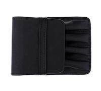 DXEHSEUY Borsa per penna stilografica in pelle PU retrò per 4 penne da uomo regalo A, Nero, Tigrato, tabby