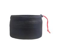 DXEHSEUY Borsa portaposate da campeggio, colore nero, per arrampicata, picnic, pesca, 14 x 16 cm, 14 x 16 cm, Nero, 26 x 18 cm, 26x18cm