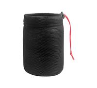 DXEHSEUY Borsa portaposate da campeggio, colore nero, per arrampicata, picnic, pesca, 14 x 16 cm, 14 x 16 cm, Nero, 11 x 23 cm, 11x23cm