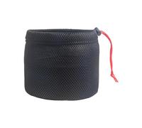 DXEHSEUY Borsa portaposate da campeggio, colore nero, per arrampicata, picnic, pesca, 14 x 16 cm, 14 x 16 cm, Nero, 19 x 20 cm, 19x20cm