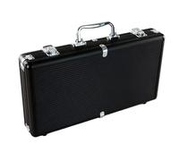 DXEHSEUY Chip Carry Case in lega di alluminio solido con serratura addensare portatile Chip Set Box