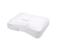 DXEHSEUY Cuscino per gambe morbido per il collo, per uso domestico, allevia il mal di schiena, per donne e uomini, bianco, 34 x 24 cm