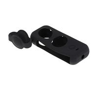 DXEHSEUY Custodia in silicone antigraffio per una fotocamera tascabile x2 accessori nero