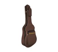 DXEHSEUY Custodia protettiva leggera per chitarra, regalo di compleanno con tasche frontali, Caffè, 107 x 41,5 cm, 107x41.5cm, come descrizione