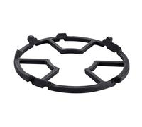 DXEHSEUY Griglia per fornello a gas, telaio antiscivolo, 17,5 cm, colore nero