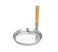 DXEHSEUY Padella in piedi con manico in legno giapponese da cucina per prosciutto, 19 cm, tipo A