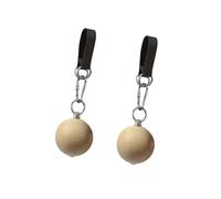 DXEHSEUY Pull up Ball Grip in legno Power Grip Ball per Chin up Bar Home Gym Kettlebell Dia 8 cm 1 paio