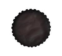 DXEHSEUY Tappetino per tappeto elastico accessorio cuscino salto parti trampolino salto pad 100 cm per 48 pollici, nero, 100 cm per 48 pollici