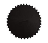 DXEHSEUY Tappeto elastico per allenamento, rotondo, universale, nero, ricambio per trampolino, 48 fibbie