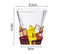 DXEHSEUY Vetri di liquore del rum della tequila della vodka del whisky per la piazza di nozze dell'hotel