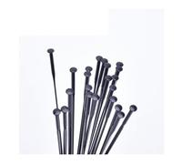 Dxhntskxo Bladed foyBicycle Spokes - Spokes 14G 2.0-0.9x2.2-2.0mm J-Bend & Straight Pull for Racing Wheels(J-Bend 24PCS)