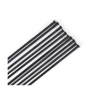 Dxhntskxo Spoke Premium Straight Pull FoyBicycle Spoke 218 mm a 264 mm Without Nipple - High Strength Stainless Steel Replacement for Road Bike and Cycling Wheels (248 mm)