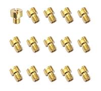 DXiongW Set di 15 Ugelli Getti 4mm Getti Carburatore Getto Principale del Carburatore Getti Principali Carburatore Main Jet Set for PWK OKO CVK 40 44 46 48 50 52 54 56 58 60 65 70 75 80 85