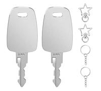 DXiongW TSA 007 Chiave 2 pezzi TSA007 Chiavi Multifunzione per Bagagli TSA Master Chiave Compatibile con Universali Approvate Bagagli Lucchetto Combinazioni di Password Serrature per Valigia