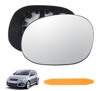 DXiongW Vetro a Specchio Sostituzione per Citroen C3 02-10 C2 03-09 Pluriel XSARA Picasso Peugeot 206 1007 Sinistro Vetro Specchietto Retrovisore Esterno Riscaldabile Asferico Lente di Retromarcia