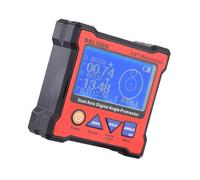 DXL360S/DXL360 Goniometro digitale a doppio asse con base magnetica a 5 lati Indicatore di livello con display digitale a doppio asse ad alta precisione