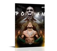 DXLFHG Alex Pereira - Poster moderno impermeabile da parete, decorazione unica per la casa, ottimo ricordo per anniversari e compleanni, stile cornice, 40 x 60 cm