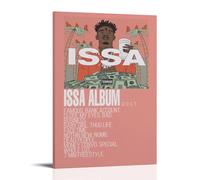 DXLFHG Issa Album 21 Savage moderno impermeabile, decorazione da parete, decorazione unica per la casa, ottimo ricordo per anniversari e compleanni, stile cornice, 40 x 60 cm