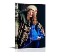 DXLFHG Janis Joplin - Poster moderno impermeabile da parete, decorazione unica per la casa, ottimo ricordo per anniversari e compleanni, stile cornice, 60 x 90 cm