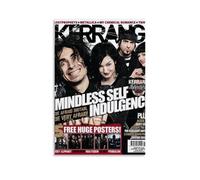 DXLFHG Mindless Self Indulgence - Poster moderno impermeabile da parete, decorazione unica per la casa, ottimo ricordo per anniversari e compleanni, stile senza cornice, 30 x 45 cm